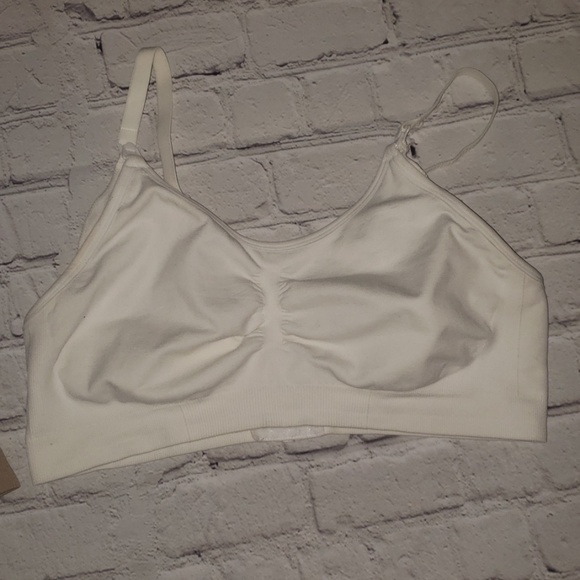 Sleep Nursing  bras white & tan - Picture 3 of 4